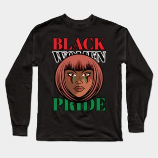 Black Women Pride Long Sleeve T-Shirt